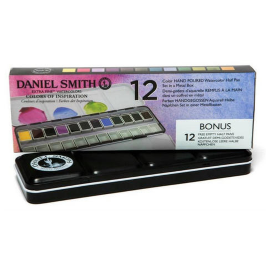 DANIEL SMITH Hand Poured Half-Pan Watercolor Sets - Colors of Inspiration