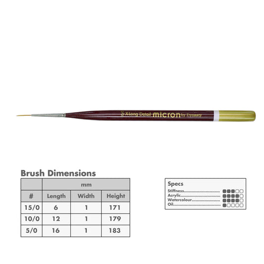 Dynasty Micron X-Long Detail (Liner) - 0
