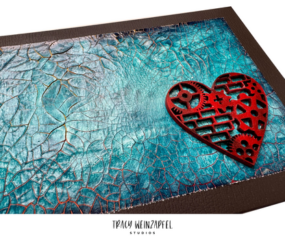 Watercolor Journal - Original cover hand-painted by Tracy Weinzapfel—each journal is one of a kind.