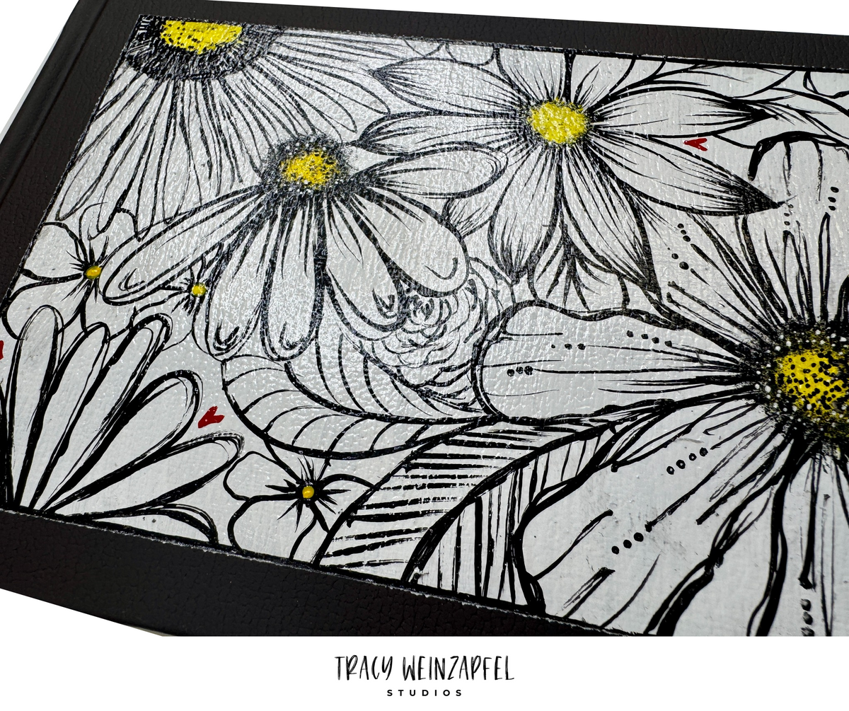 Watercolor Journal - Original cover hand-painted by Tracy Weinzapfel—each journal is one of a kind.