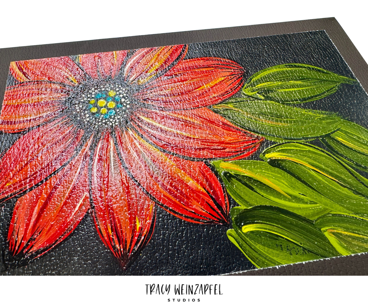 Watercolor Journal - Original cover hand-painted by Tracy Weinzapfel—each journal is one of a kind.