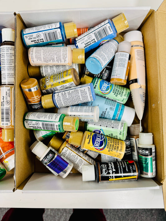 Mystery Paint Boxes - Misc. Acrylic Paints