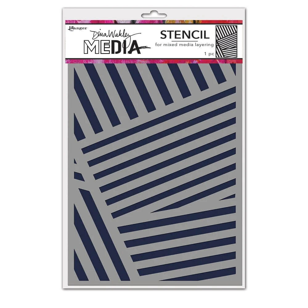 Dina Wakley Media Stencil Angles