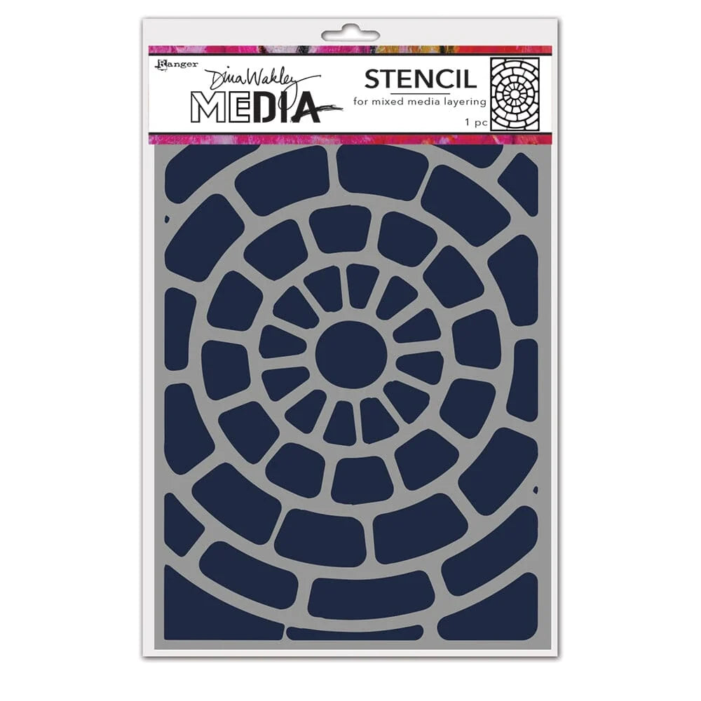Dina Wakley Media Stencil Cover