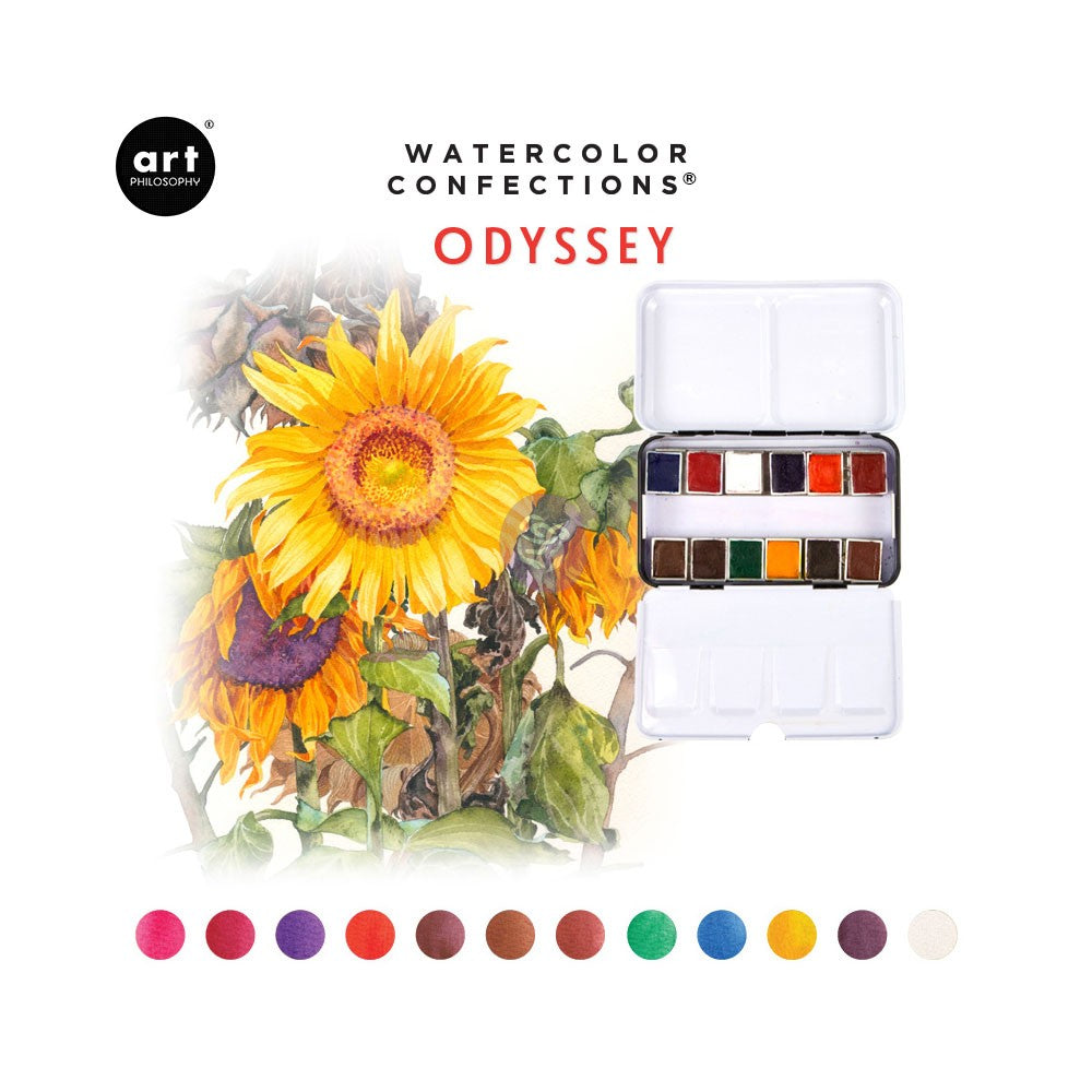 Watercolor Confections - Odyssey
