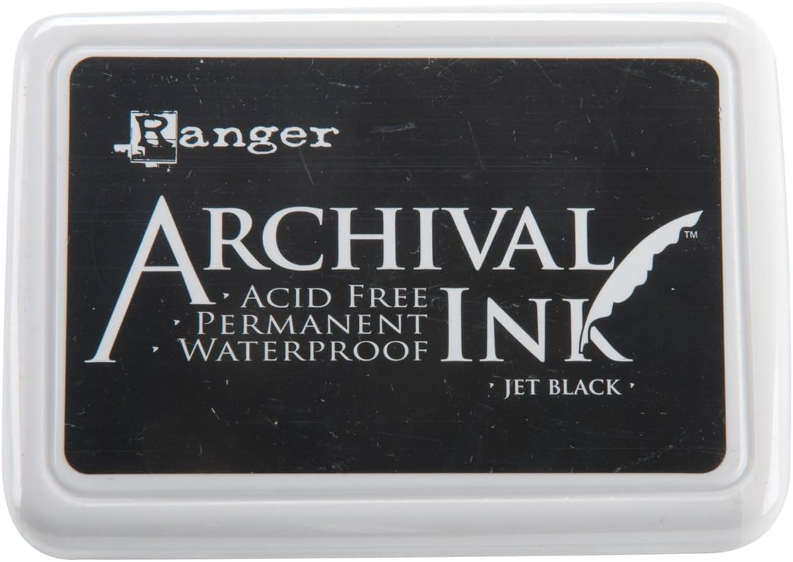 Ranger Archival Inkpad #0 - Jet Black