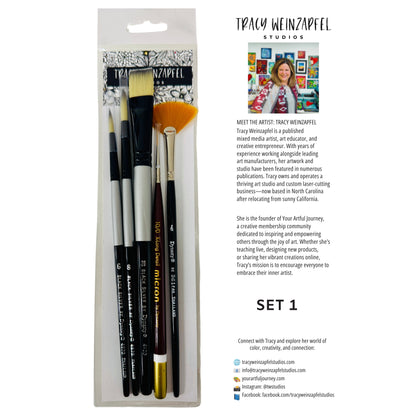 Tracy Weinzapfel Dynasty Brush SET 1 - Acrylic