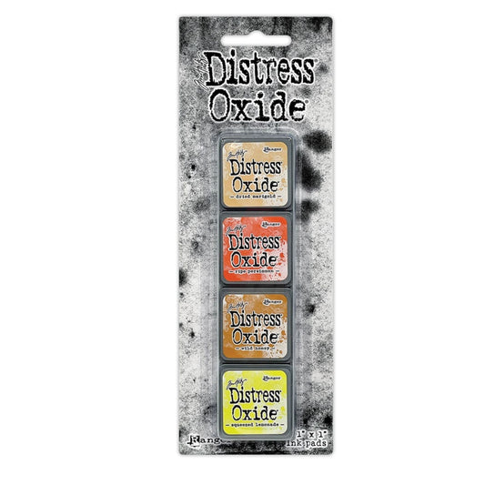 Tim Holtz Distress Mini Oxide Ink Pads 4/Pkg - Kit #8