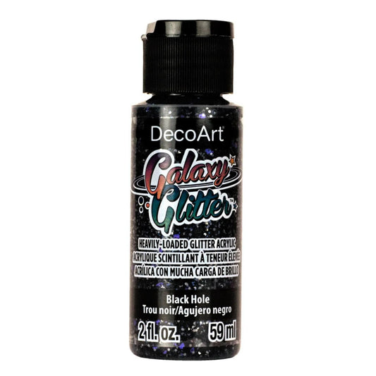 DecoArt Galaxy Glitter 2 oz. - Black Hole