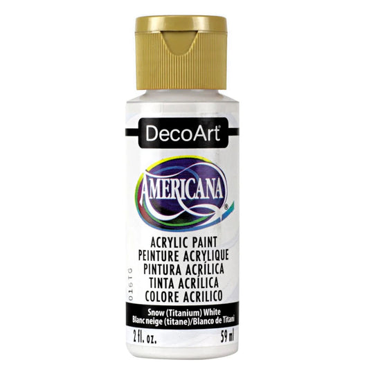 DecoArt Americana 2 oz. - Snow (Titanium) White
