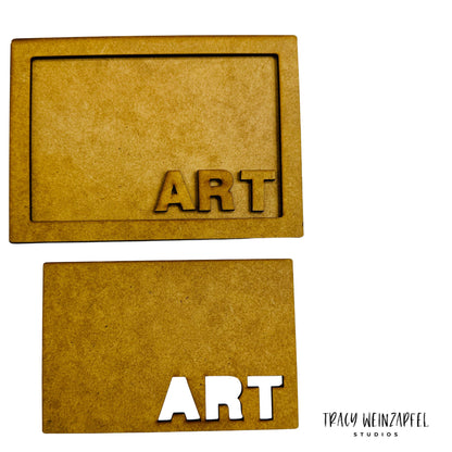 5" X 7" - 1/8" MDF "ART" Frame Kit