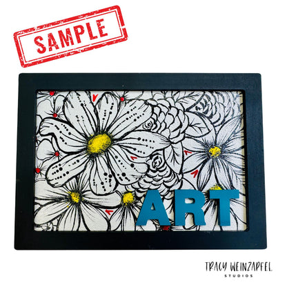 5" X 7" - 1/8" MDF "ART" Frame Kit