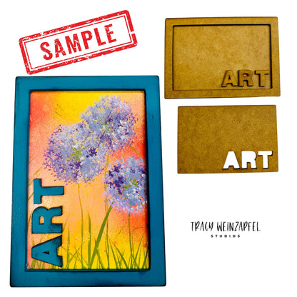 5" X 7" - 1/8" MDF "ART" Frame Kit