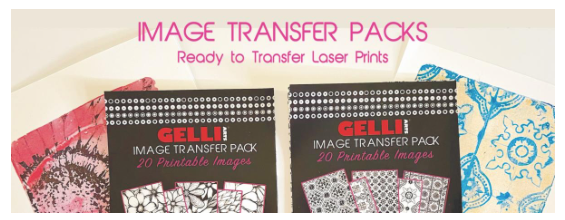 Gelli Arts Wildflowers (5 designs, 20 images per pack) - Tracy Weinzapfel Designed!