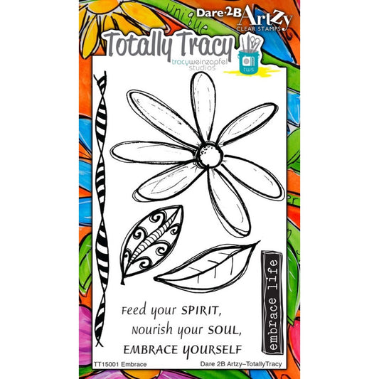 Totally Tracy Acrylic Stamps - Embrace (TT15001)