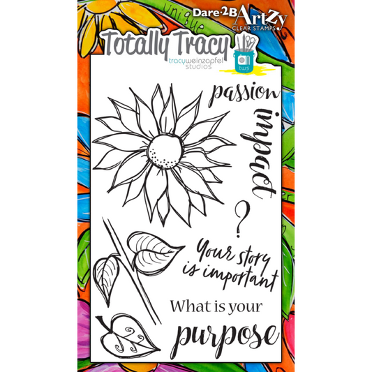 Totally Tracy Acrylic Stamps - Find Your Purpose (TT17017)