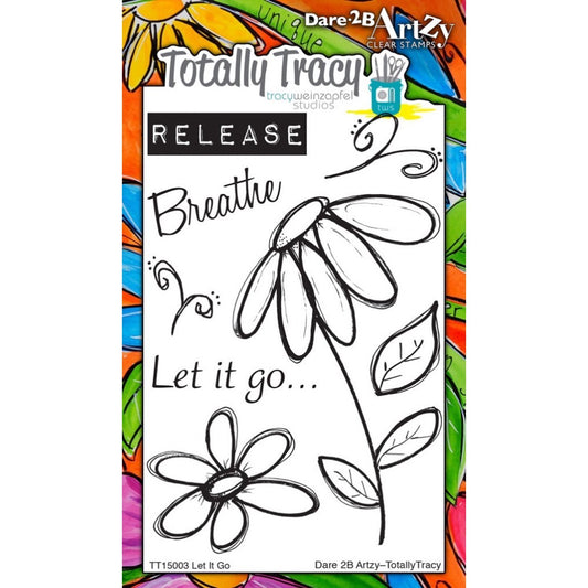 Totally Tracy Acrylic Stamps - Let It Go (TT15003)