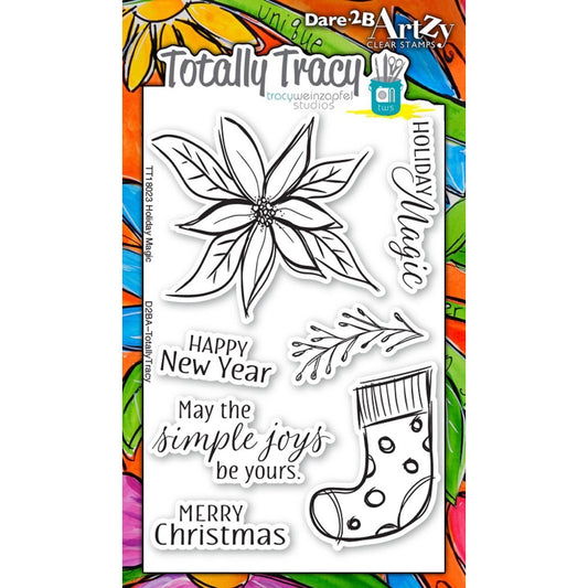 Totally Tracy Acrylic Stamps - Magic Holiday (TT18023)
