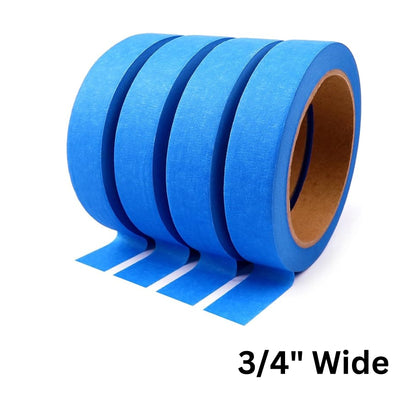 Blue Painter's Tape 3/4 Inches x 30 Yards - 1 Roll