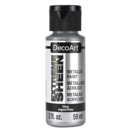 DecoArt Extreme Sheen Metallic Acrylics - Silver