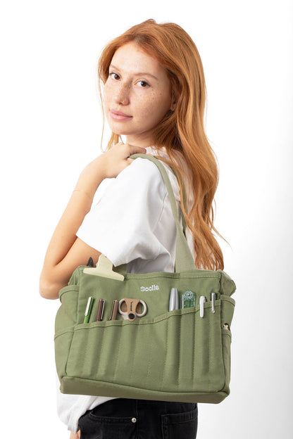 Soolla Studio Artist Bag: Graphite, Pottery Tool Bag