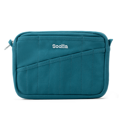 Soolla® Studio Pouch, Aquamarine: Aquamarine