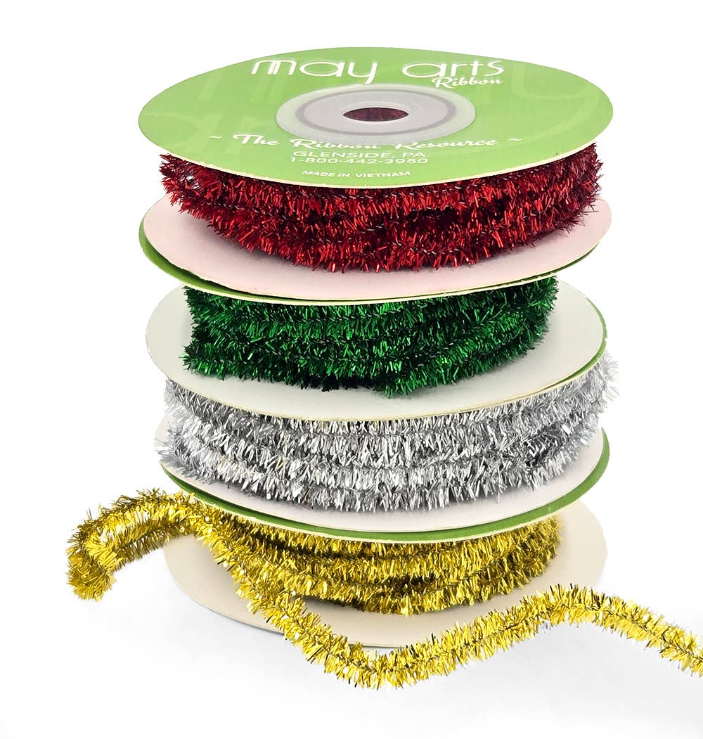 1/4" Silver Tinsel String - 1 Yard