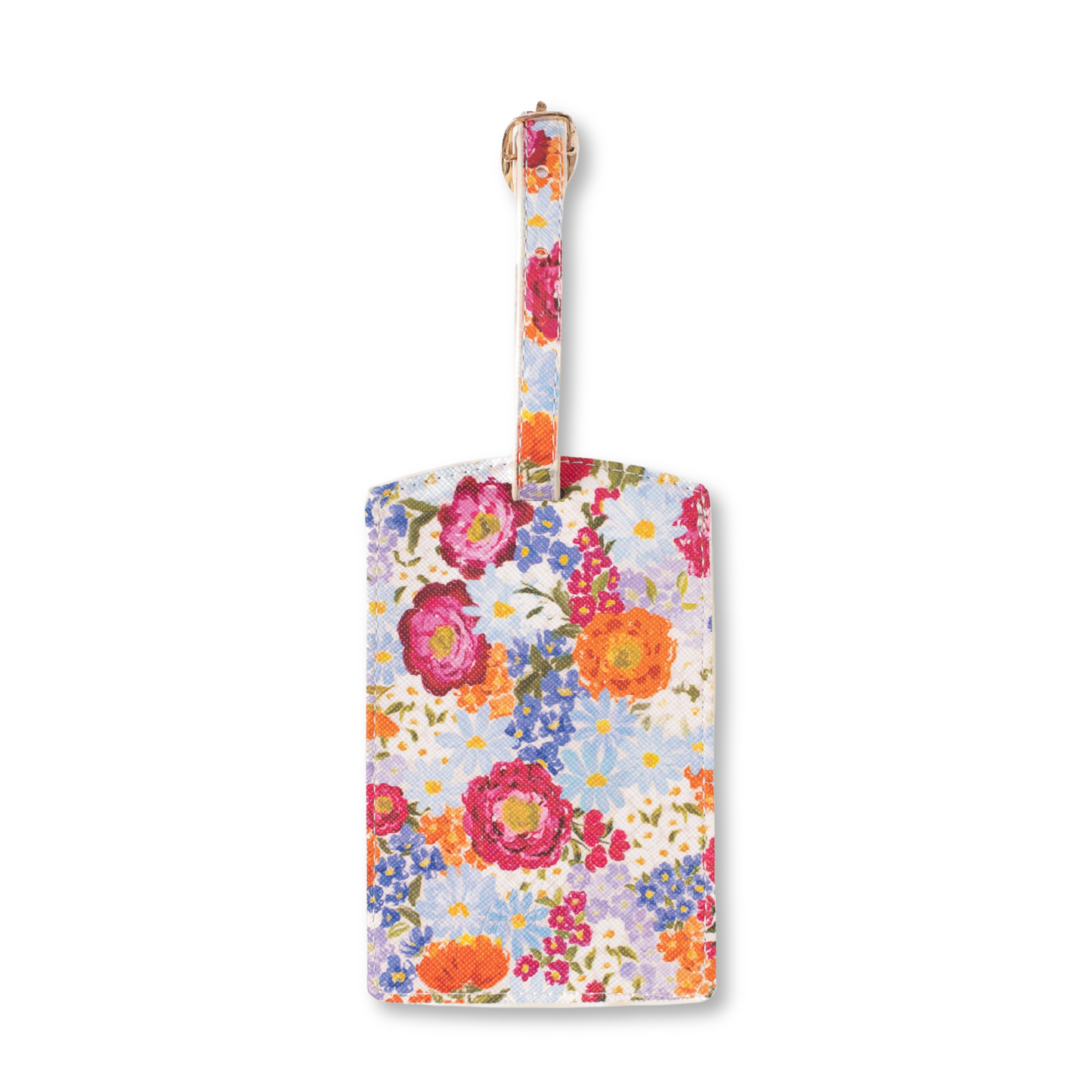 Floral Luggage Tag