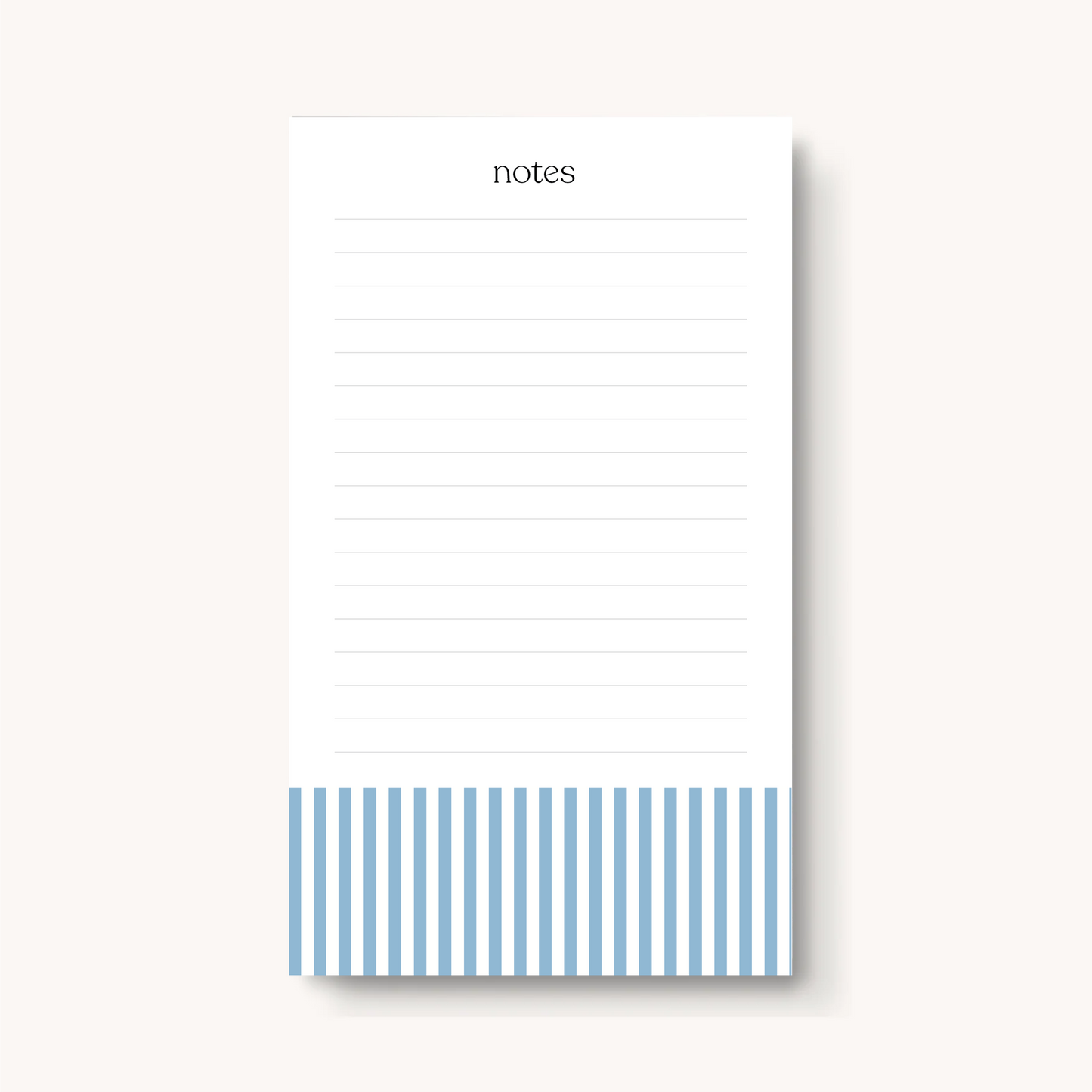 Floral Lined Notepad