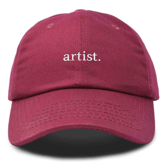 Artist Hat: Maroon