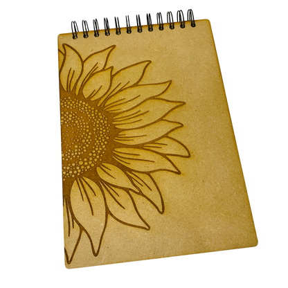 Sunflower 7 X 10 Watercolor Art Journal