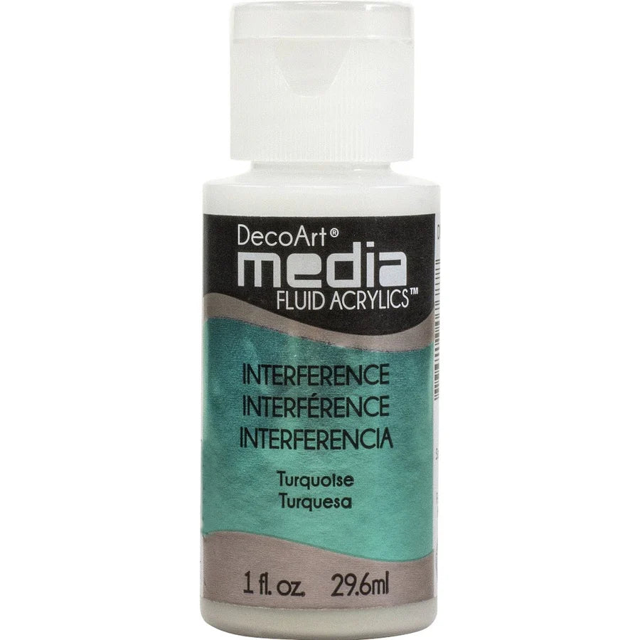 DecoArt Media Fluid Acrylics Interference