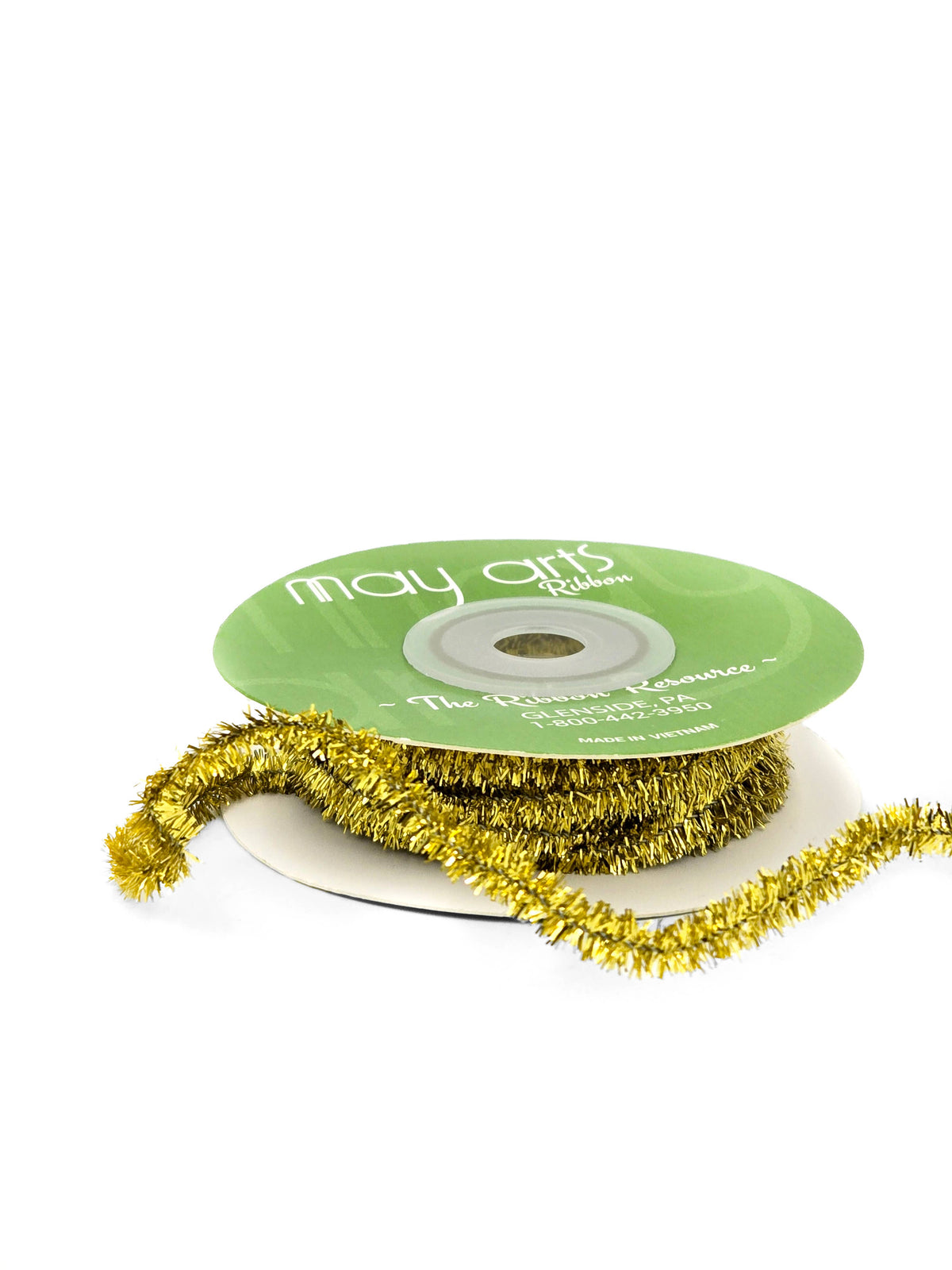 1/4" Gold Tinsel String - 1 Yard