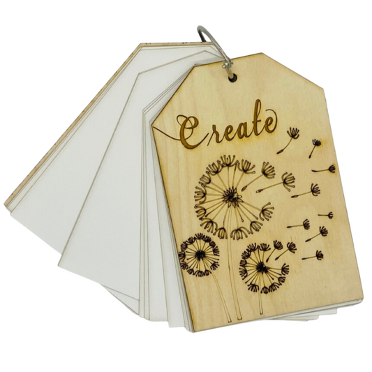Tag Journal - Dandelion "Create"