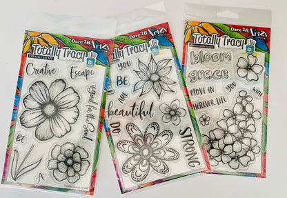 Totally Tracy Acrylic Stamps - Creative Escape (TT23028)