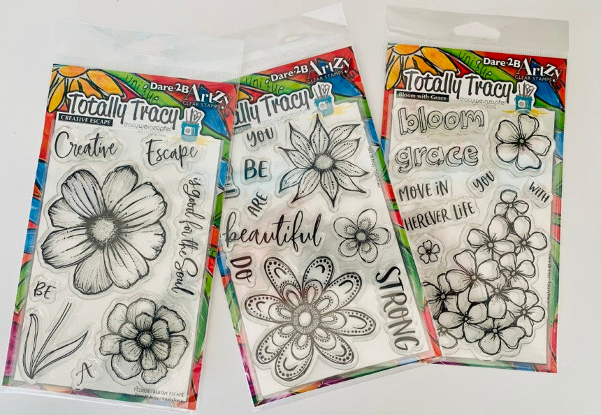 Totally Tracy Acrylic Stamps - Journaling Essentials (TT23031)